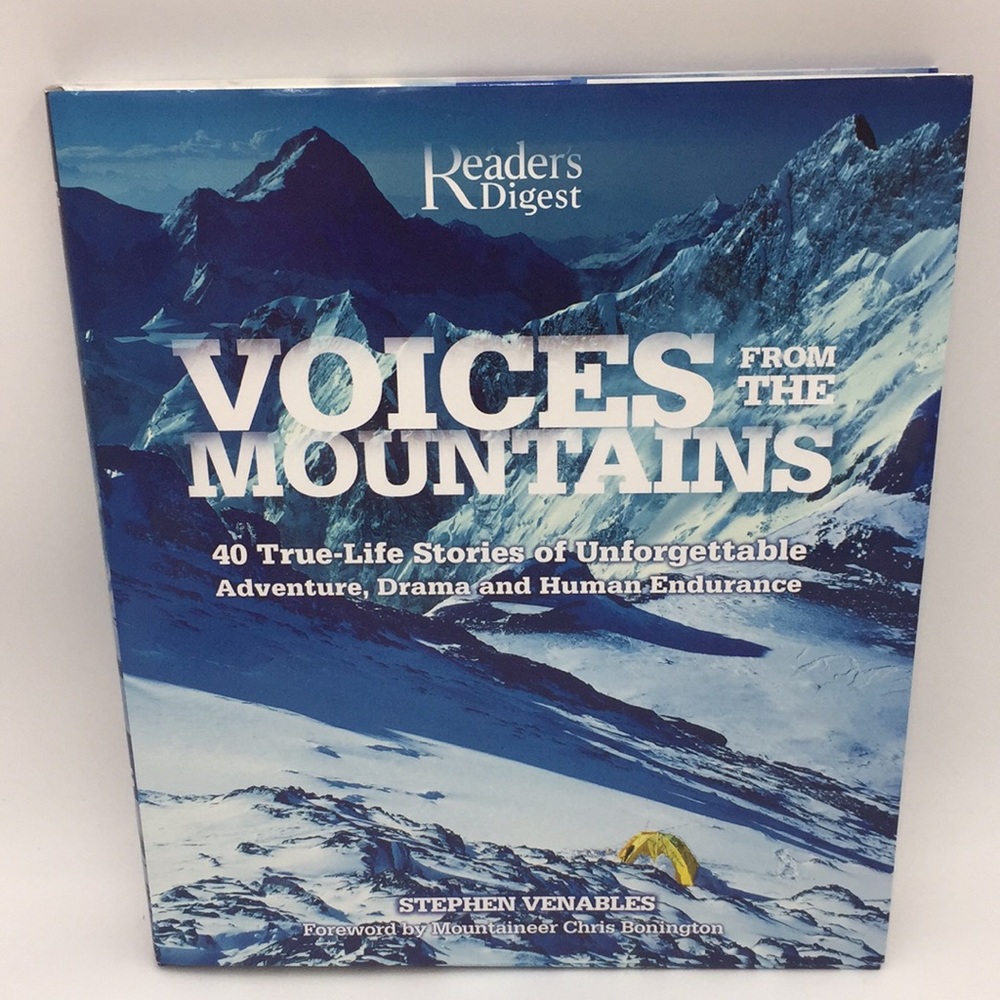 VOICES FROM THE MOUNTAINS Reader’s Digest Hardcover Book by Stephen Venables